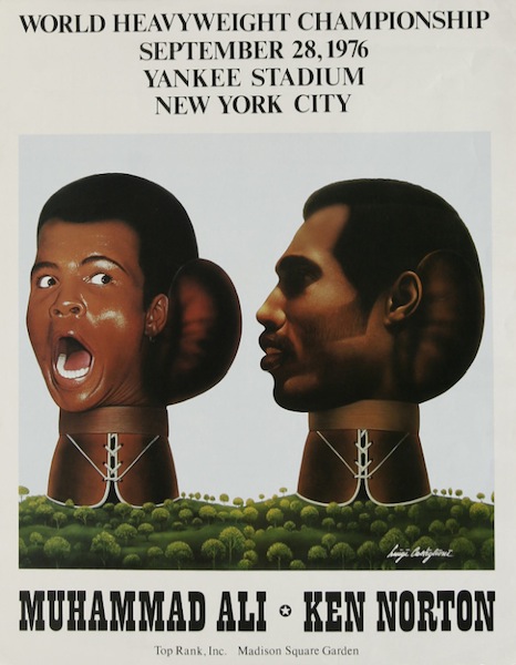 Muhammad Ali / Ken Norton III Luigi Castiglione Poster / MAKE OFFER!